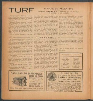 Turf - Hipódromo argentino