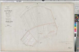 Ostherbede (Witten), Westherbede (Witten), Zusammenlegung Ost- und Westherbede, Bl.3 Brouillonkarte I Ostherbede Flur 7