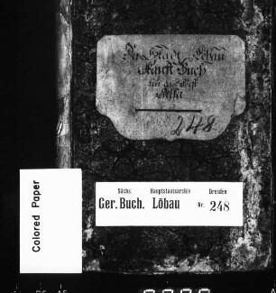 Kaufbuch von Oelsa (bei Löbau)