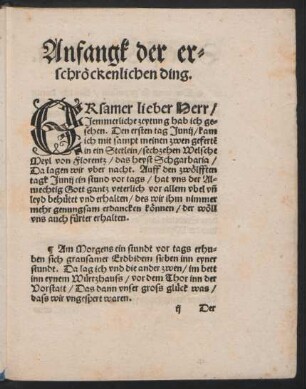 Anfangk der erschröcklichen ding