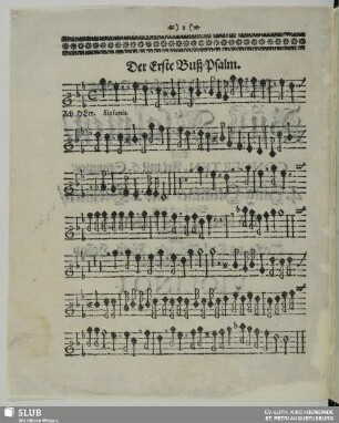 Buß-Psalmen [1 -7]