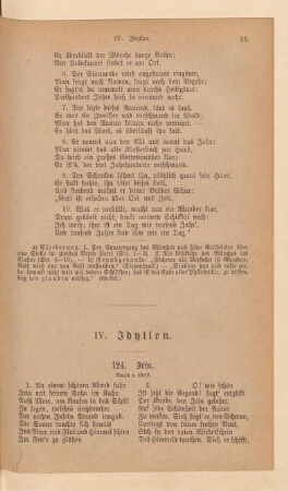 IV. Idyllen