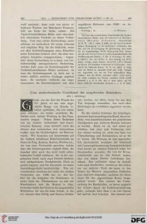 Eine niederrheinische Prachtkasel des ausgehenden Mittelalters