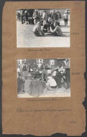 dt. Kriegsgefangenenlager ("Mohammedaner" bei gemeinsamen Spielen)