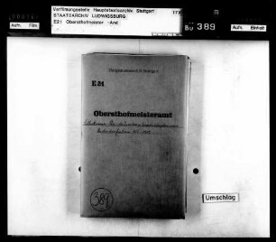 Sturz des Inventars und Inventarübergaben sowie Bestandsaufnahmen: Taxation der 1817 vorhandenen Gegenstände, Bemerkungen um Inventar, Sturz des Inventars, Inventar-Übergaben, Bestandsaufnahmen