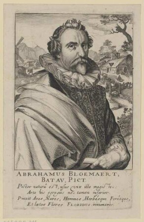 Bildnis des Abrahamus Bloemaert