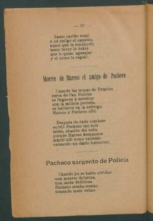 Pacheco sargento de policía