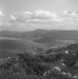 Palermo, Blick über Hafen und Stadt