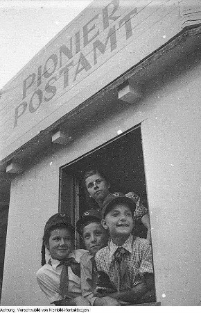 Dresden, Pionierpostamt, August 1951