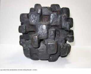 Wohncluster im Luftraum, Cluster (Grosser Cluster) - Bronzeobjekt