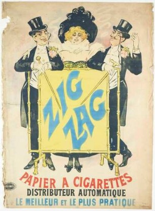 Plakat: Zig Zag, Papier à cigarettes