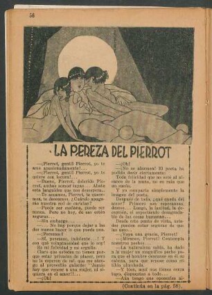 La pereza del pierrot