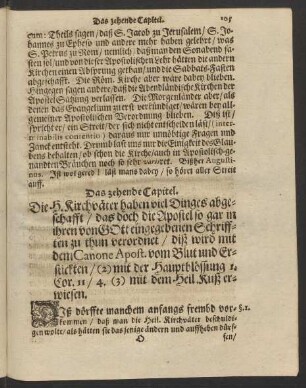 Das zehende Capitel.