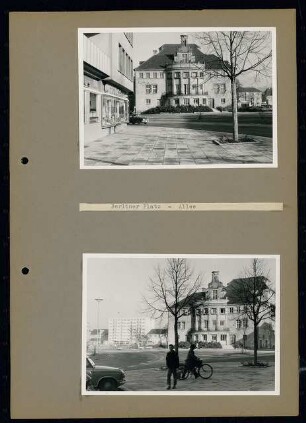 Stadttheater, Heilbronn: Ansichten Berliner Platz und Allee