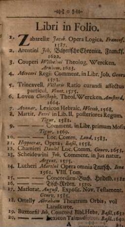 Catalogus insignium ac rarissimorum librorum ...