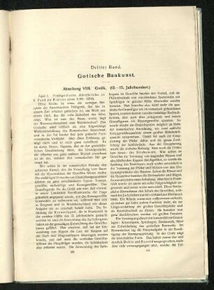 Abteilung VIII. Gotik. (12. - 15. Jahrhundert).