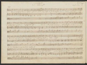 Lebewohl; V, pf; a-Moll; H 236,1