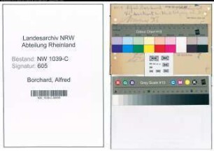 Entnazifizierung Alfred Borchard , geb. 21.01.1911 (Arzt)