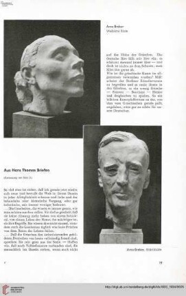 49: Aus Hans Thomas Briefen, [2] : [an Julius Langbehn]; an Karl Minoprio