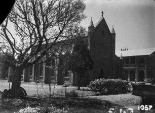 Das Kloster : Blick auf das Kloster mit Klosteranlage von Salisbury