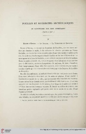 Fouilles et recherches archéologiques au sanctuaire des jeux isthmiques, [4]