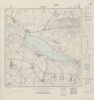2856 (alte Nr.: 1409) Prillwitz, Meßtischblatt (4cm - Karte)