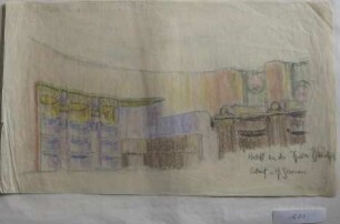 Ansicht aus der Theater-Bibliothek