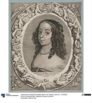 Porträt der Albertina Agnes von Oranien