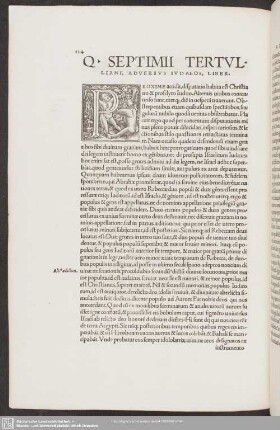 Adversus Iudaeos, Liber