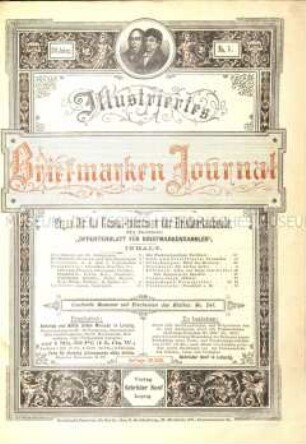 Illustriertes Briefmarkenjournal. 16. Jahrgang 1889