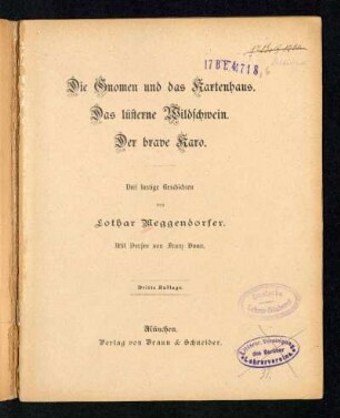 Die Gnomen und das Kartenhaus