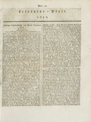 11, 1818: Heft