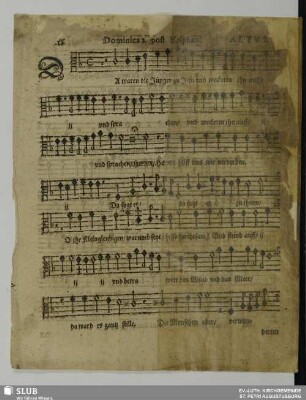 XI. Da traten die Jünger zu Jesu [incpl.]