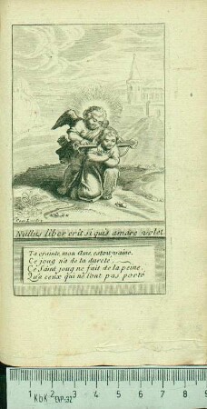 Nullus liber erit si quis amare volet.