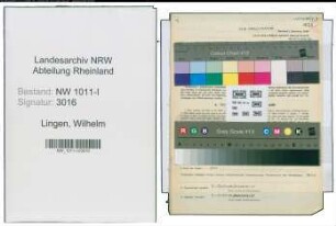 Entnazifizierung Wilhelm Lingen , geb. 16.12.1909 (Buchhalter)