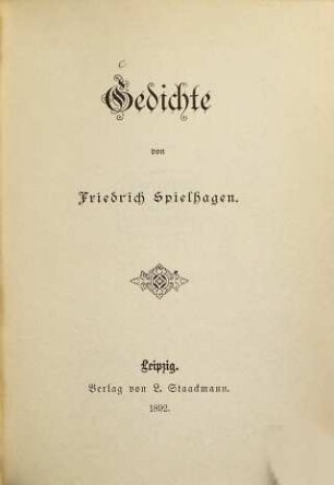 Gedichte