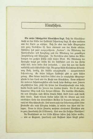 Kiautschou