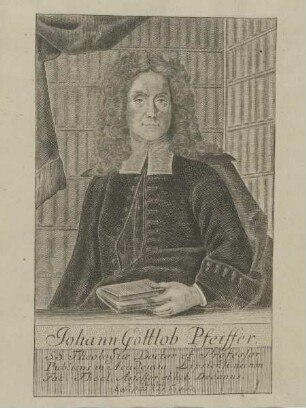 Bildnis des Johann Gottlob Pfeiffer