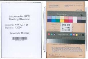 Entnazifizierung Richard Kroepsch , geb. 21.10.1894 (Arbeiter)