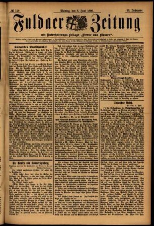 Ausgabe vom Montag, den 08. Juni 1896.