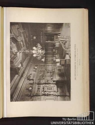 Serie I. No. 27. Villa Thiergarten-Straße No. 29a. Speisesaal. Berlin.
