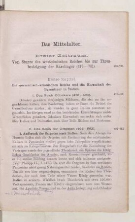 Erster Zeitraum