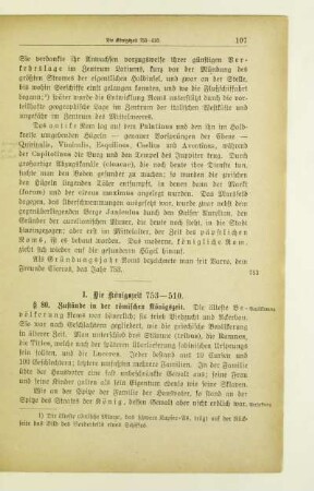 I. Die Königszeit 753-510