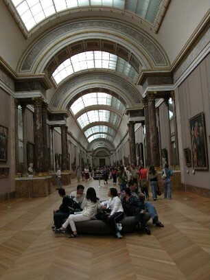 Museum Louvre, Bereich italienische Malerei