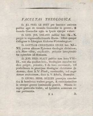 3, Facultas Theologica