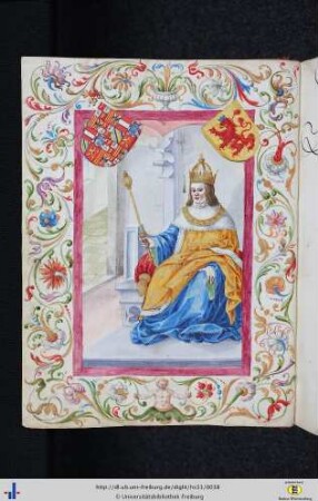Ferdinand Erzherzog zue Österreich und Herzog zue Burgund - Albrecht der sighafft Römischer Kunig, Erzherzog zu Österrech…