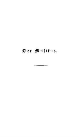 Der Musikus