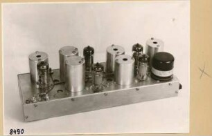 Spektrometer Baustein; Foto 1953