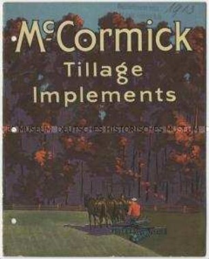 Bodenbearbeitungsgeräte der Firma Mc. Cormick
