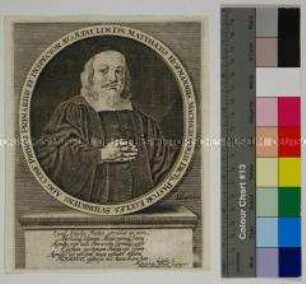 Porträt des lutherischen Theologen Matthäus Hofmann